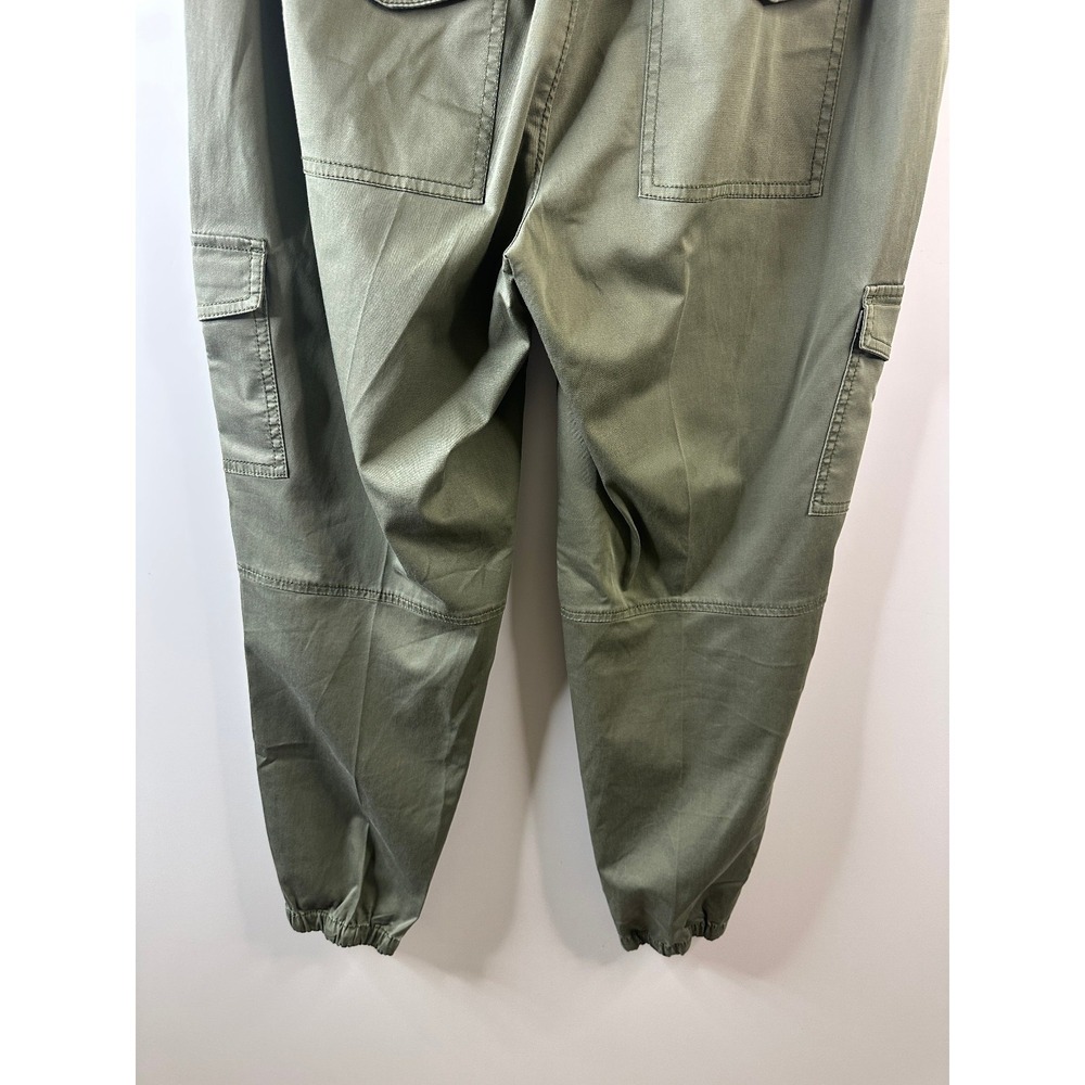 White House Black Market Cargo Jogger Pants Size 6 Olive Green Utility WHBM - Picture 5 of 11